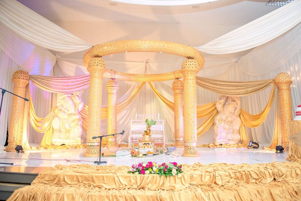 Indian wedding set design decor Durban A.S.K. Decor and Caterers